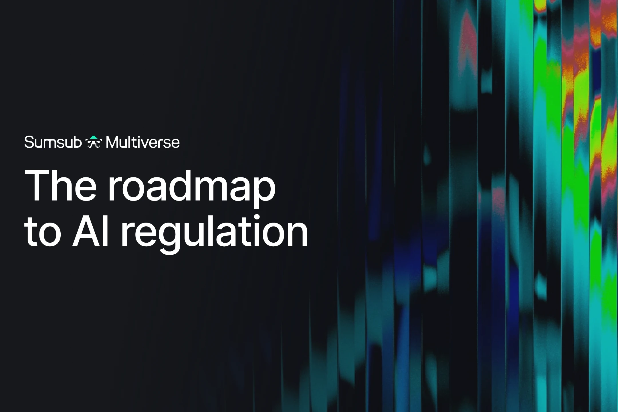 The Roadmap to AI Regulation cover visual